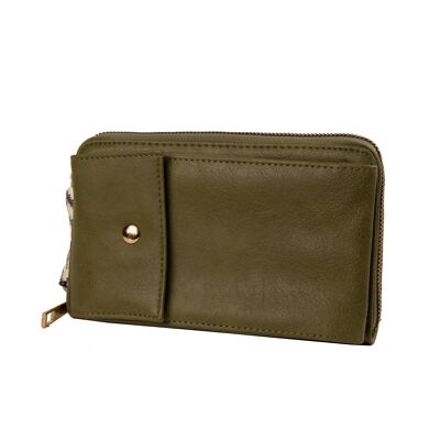 ORTA NOVA Casoli Mujer Carteras Bandolera Martini Verde Oliva