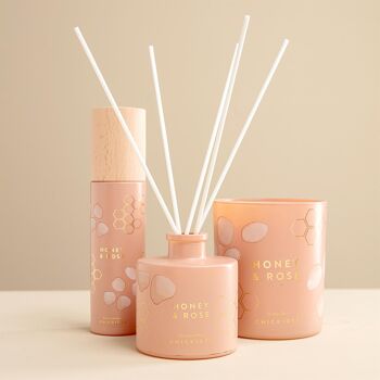 Vaporisateur d'ambiance miel et rose 3