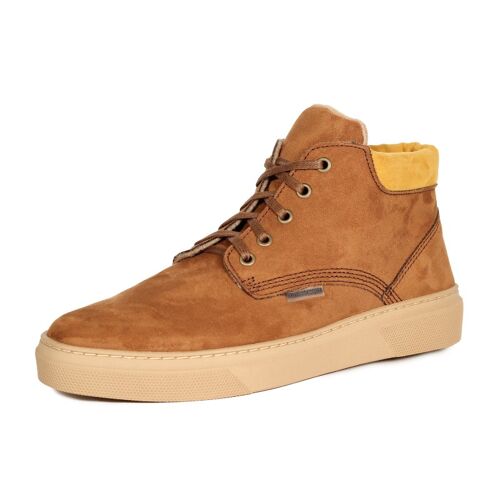 Fairticken Shoes Winter Sneaker Adeluno aus Microfaser (camel)