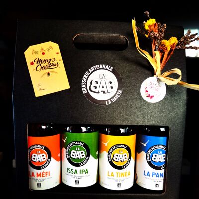 Coffret cadeaux - Pack 4 bières