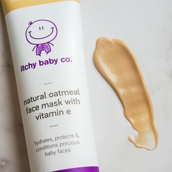 Masque naturel pour bébé à l'avoine et à la vitamine E 4