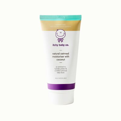 Natural Baby Moisturiser With Cleansing Oatmeal & Nourishing Coconut