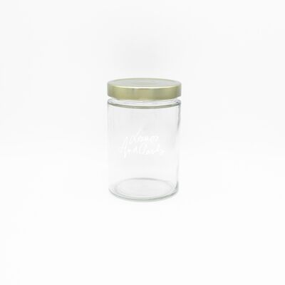 GLASBEHÄLTER 580 ML - Gold