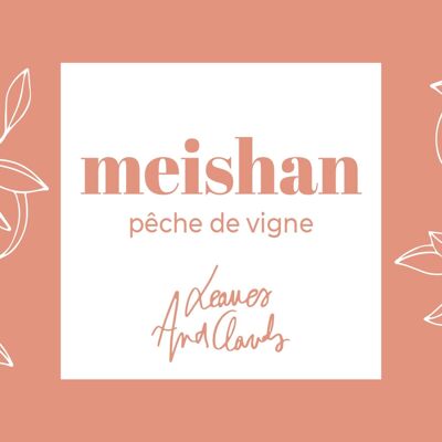 “MEÏSHAN” VINE PEACH CANDLE