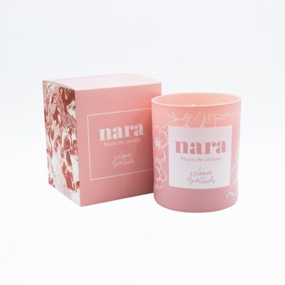 “NARA” CANDLE CHERRY BLOSSOMS