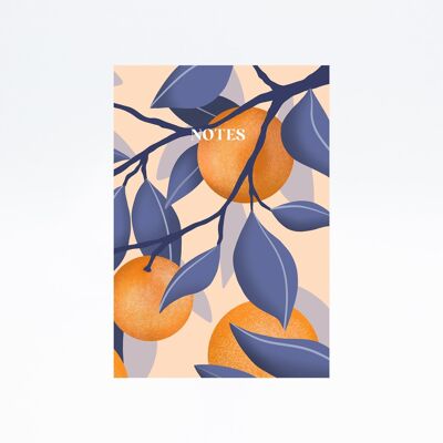 L'ORANGERAIE A5 LINED NOTEBOOK