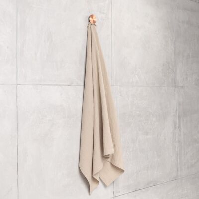 Hemp linen bathroom towel