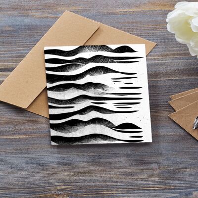 Erosion Greeting Card