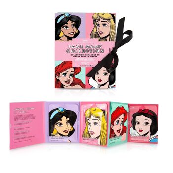 Livret de masques pour le visage Disney POP Princess de Mad Beauty - 6 pièces 1