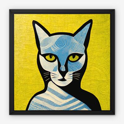 Pop Art Cat no.4 Canvas