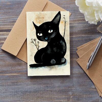 Gato descarado Tarjetas de felicitación