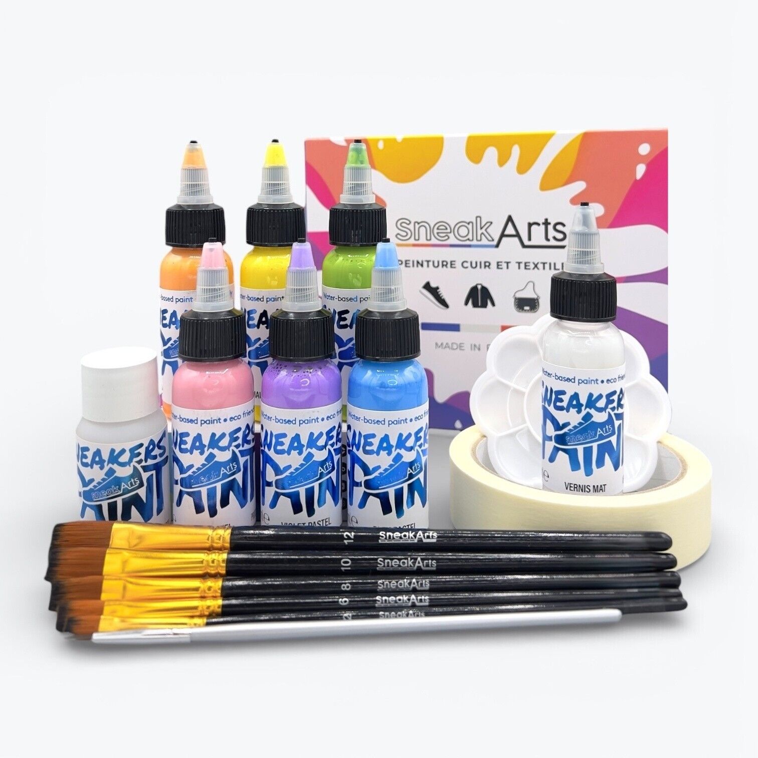 Leather and Textile Personalization Kit - Pastel