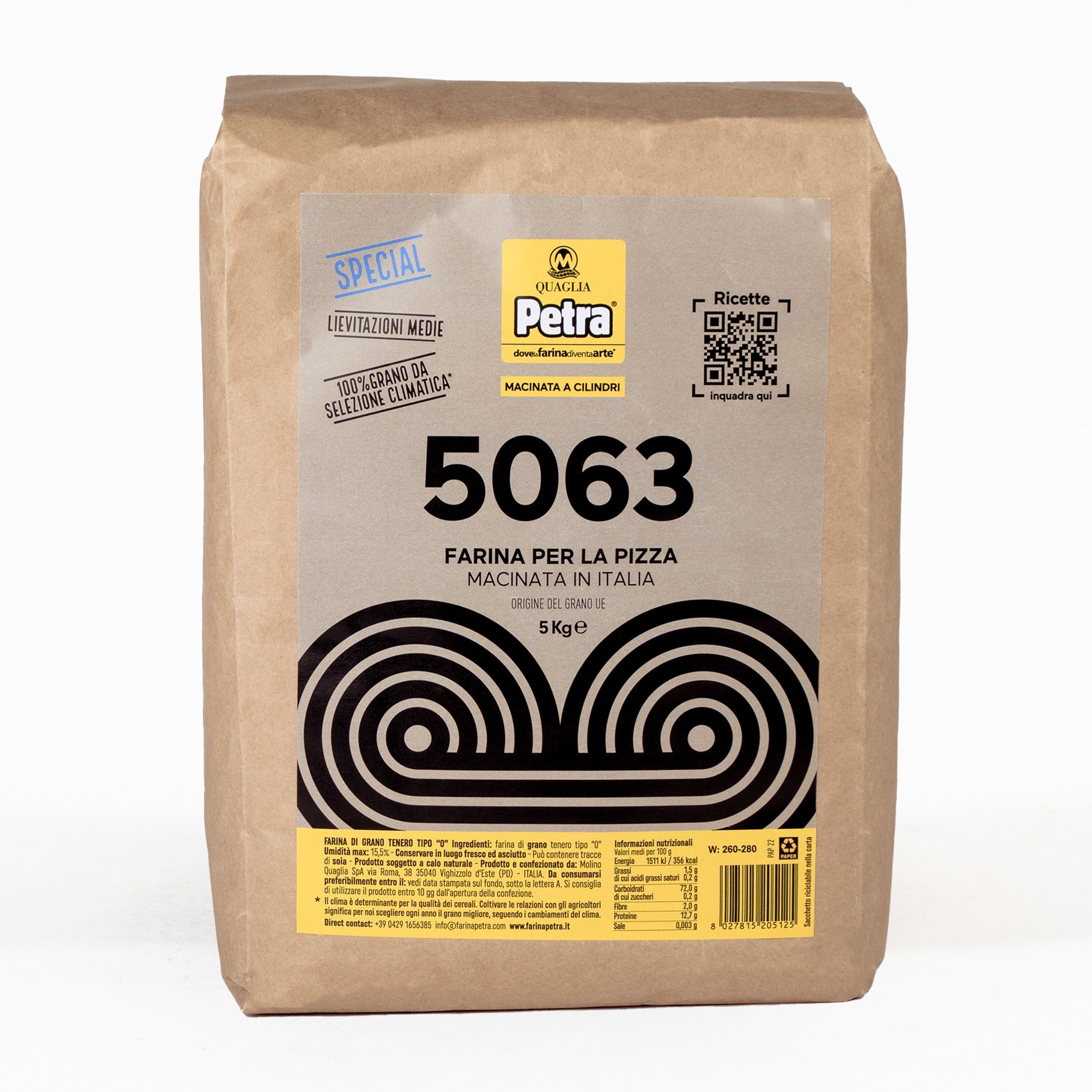 Buy wholesale Petra 5063 -Type “0” soft wheat flour 5 Kg