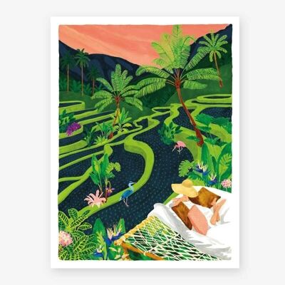 Bali with View print