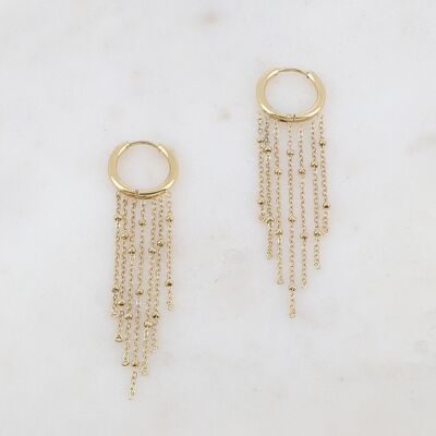 Falko Hoop Earrings - Gold