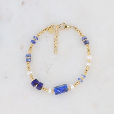 Bracelet Lydie - Lapis Lazuli