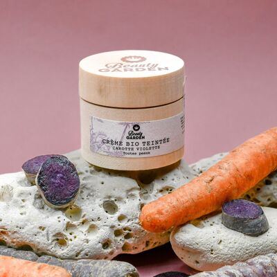Organic carrot tinted cream