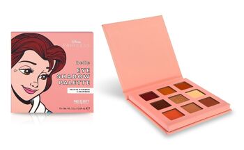 Mad Beauty Disney POP Princess Mini palette de fards à paupières Belle - 12 pièces 2