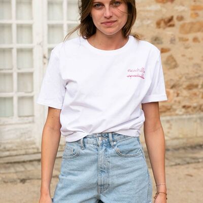 Tee shirt femme escadrille x les barrés