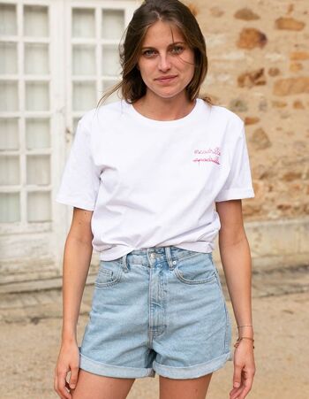 Tee shirt femme escadrille x les barrés