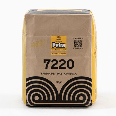PETRA 7220 - Type “00” soft wheat flour for fresh pasta 5 Kg