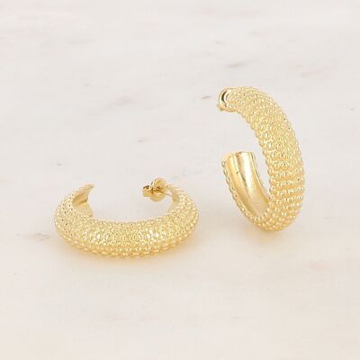 Pepita M Hoop Earrings - Gold