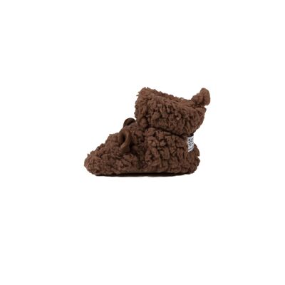 Babies & Toddlers Chocolate Bear Chaussons doux par Cosy Sole