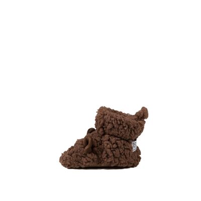 Babies & Toddlers Chocolate Bear Morbide pantofole di Cosy Sole