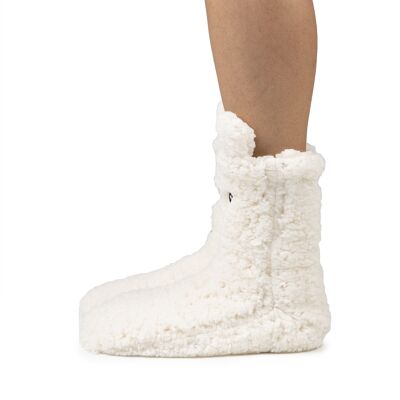 Women’s Snow Furry Animal Sock