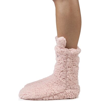 Blush Furry Animal Socke für Damen