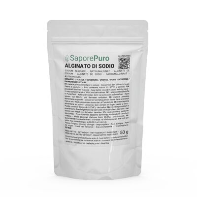 Alginato di Sodio (E401) - 50gr