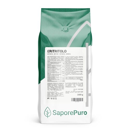 Eritritol 2 Kg, Azúcar Natural