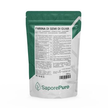 Farine de graines de guar - (E412) - 250gr 1