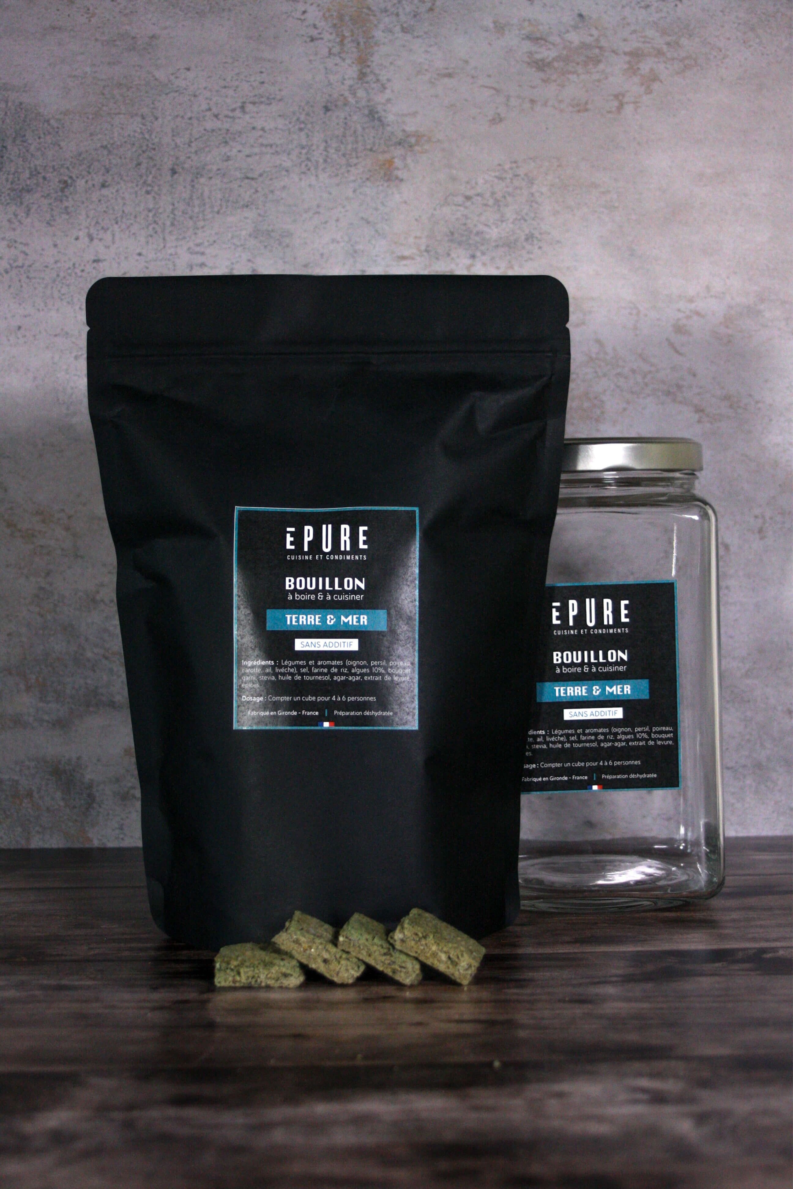 Dadi da brodo di verdure TERRE & MER