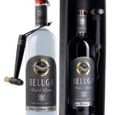 Beluga Gold Line vodka con caja