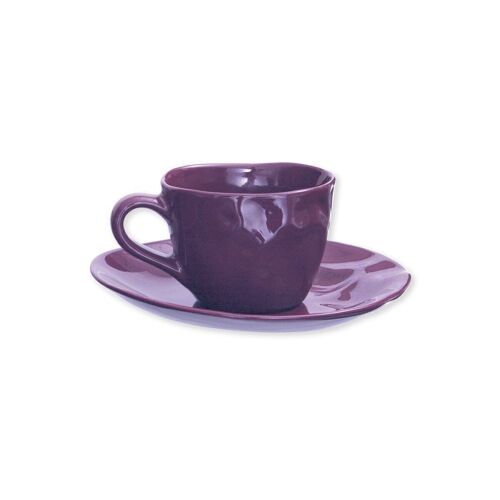 CAESAR VIOLET Paire-tasse expresso 11cl