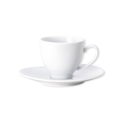 WHITE PILA Pair-coffee cup