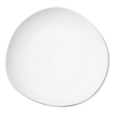 PILA White Flat dish 31cm