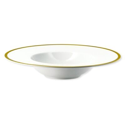 RITZO FILET OR Assiette creuse 23cm