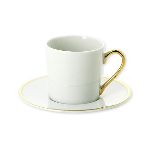 RITZO FILET OR Paire-tasse café 12cl