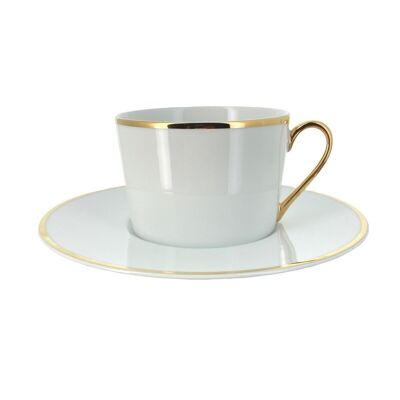 RITZO FILET GOLD Par-taza de té 12cl