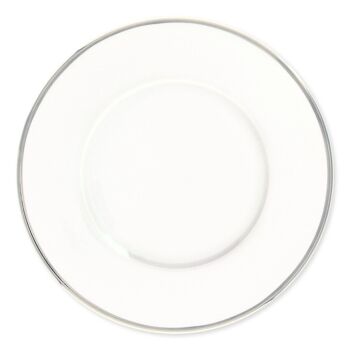 RITZO FILET PLATINE Assiette plate 27cm