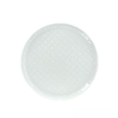 MOUNIA BLANC Plato postre 20cm