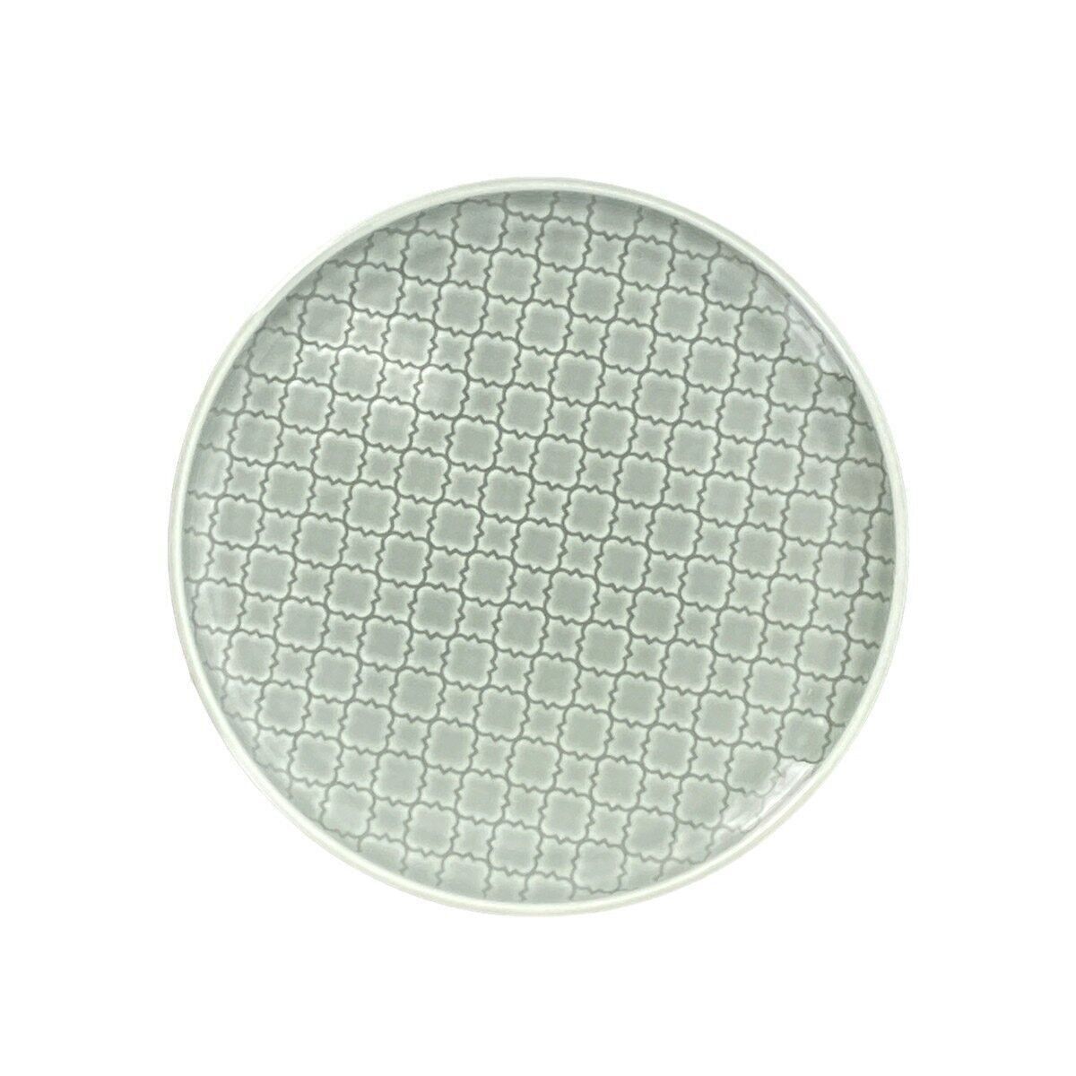 MOUNIA GRIS Piatto da dessert 20cm