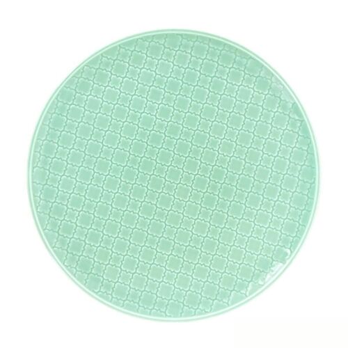 MOUNIA VERT AMANDE Assiette plate 26cm