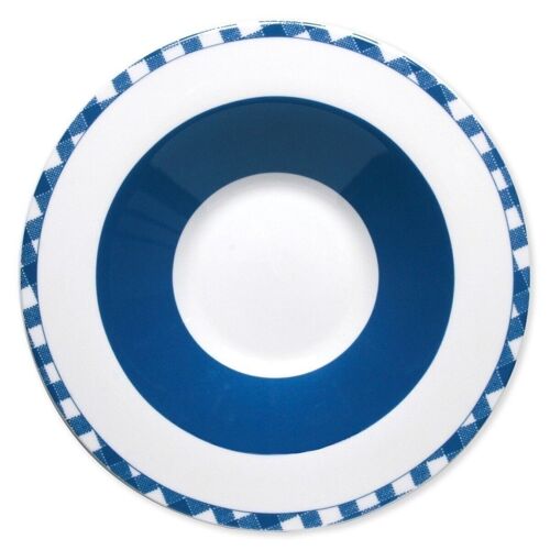 HOME bleu assiette creuse 24cm