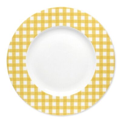 HOME yellow dinner plate 29cm