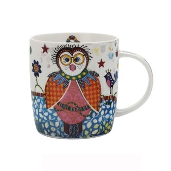 SMILE STYLE HIBOU Mug 37cl