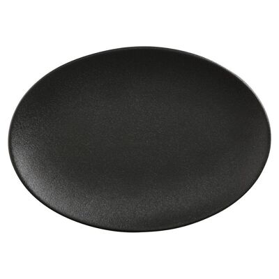 CAVIALE NERO Piatto ovale 35x25cm