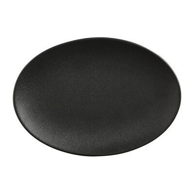 BLACK CAVIAR Oval dish 30x22cm